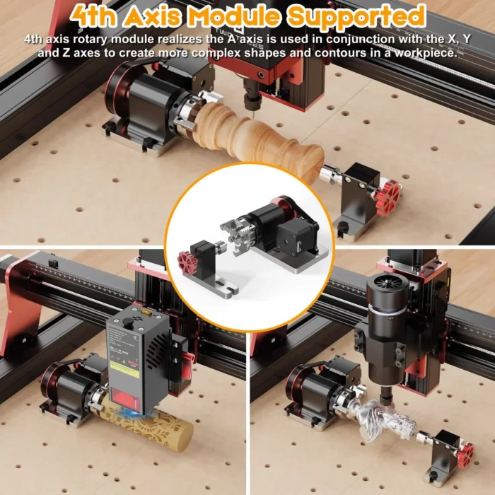 Twotrees TTC450 PRO CNC Router Machine - Bilde 9