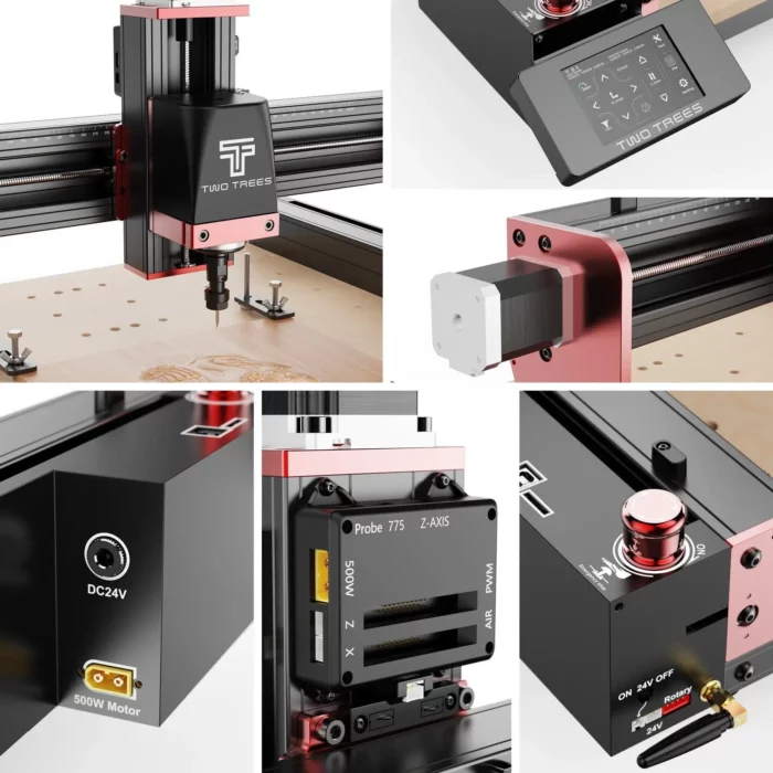Twotrees TTC450 PRO CNC Router Machine - Bilde 4