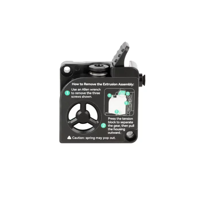 Creality K2 Plus Extruder Front Cover - Bilde 2