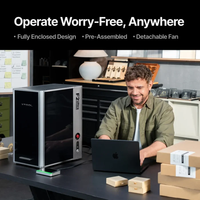 XTOOL F2 Ultra Single Laser Engraver - Bilde 9