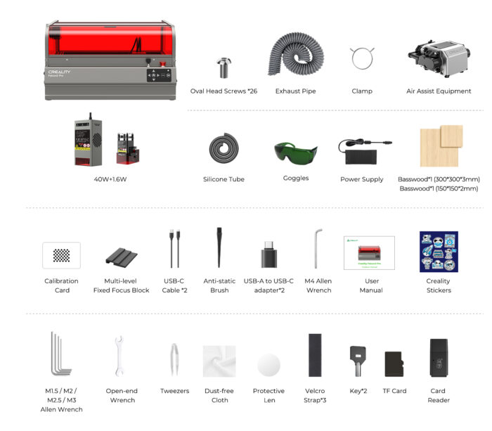 Creality Laser Falcon 2 pro 22W - Bilde 6