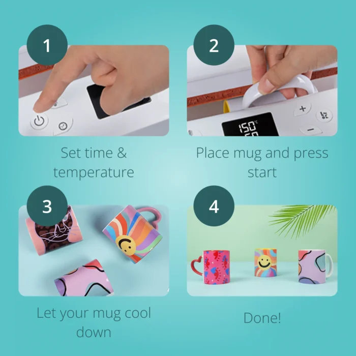 LOKLiK Auto Tumbler Heat Press - Bilde 4