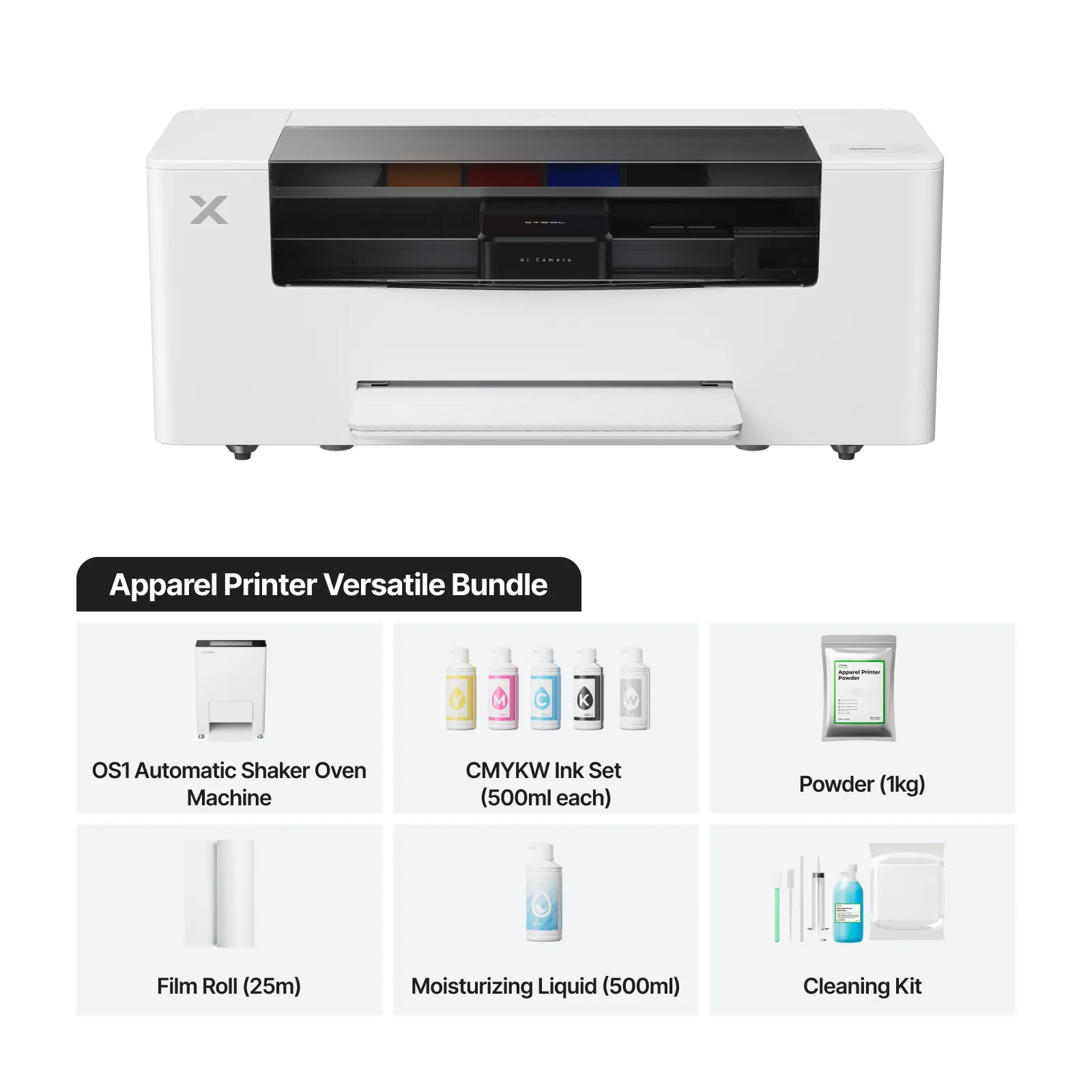 xTool Apparel Printer Versatile Bundle - Bilde 2