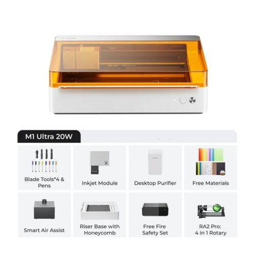 xTool M1 Ultra 20W deluxe bundle