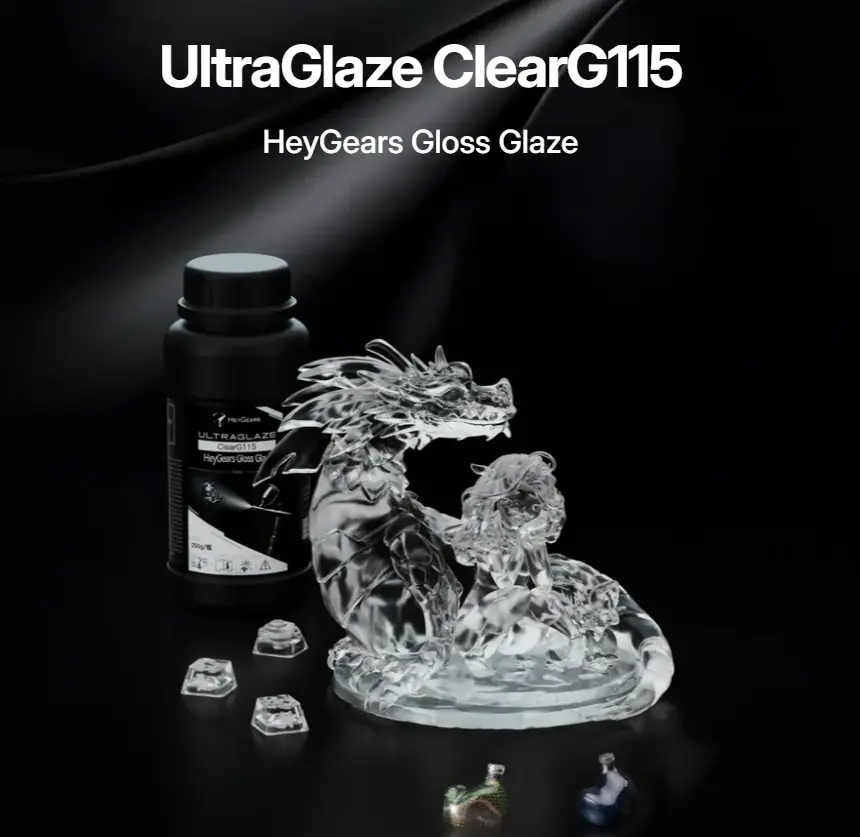 Heygears UltraGlaze ClearG115 Gloss Glaze - Bilde 2