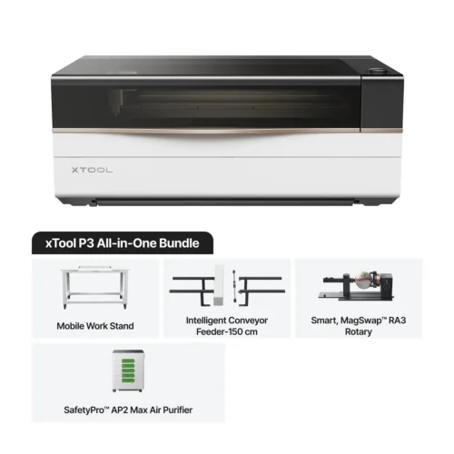 xTool P3 80W CO2 laser All-inOne Bundle