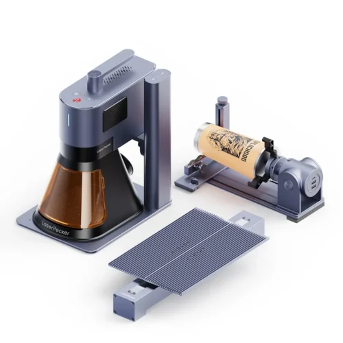 LaserPecker LP5 Fiber plus Diode Laser Engraver Business Bundle